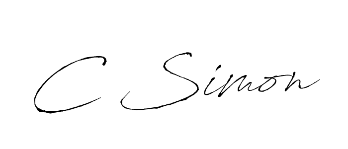 Antro_Vectra is a professional signature style that is perfect for those who want to add a touch of class to their signature. It is also a great choice for those who want to make their signature more unique. Get C Simon name to fancy signature for free. C Simon signature style 6 images and pictures png