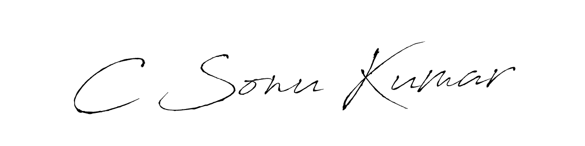 Also we have C Sonu Kumar name is the best signature style. Create professional handwritten signature collection using Antro_Vectra autograph style. C Sonu Kumar signature style 6 images and pictures png