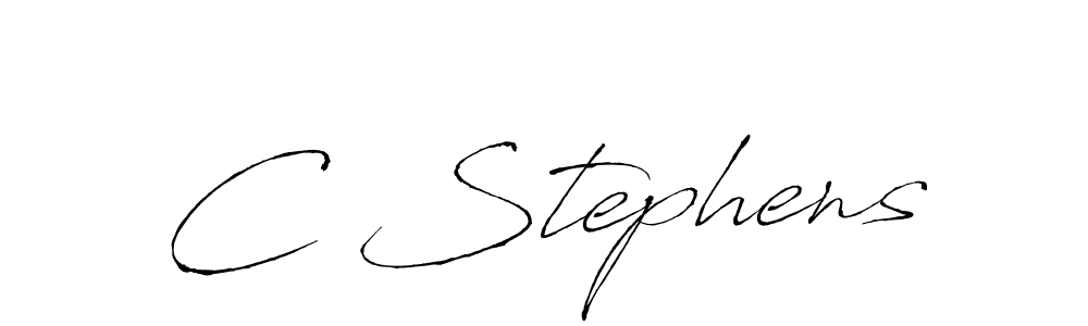 You should practise on your own different ways (Antro_Vectra) to write your name (C Stephens) in signature. don't let someone else do it for you. C Stephens signature style 6 images and pictures png