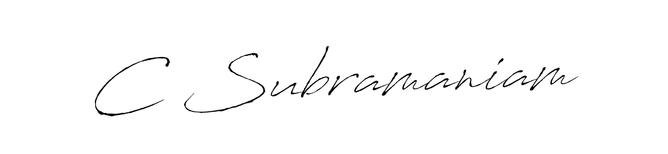 This is the best signature style for the C Subramaniam name. Also you like these signature font (Antro_Vectra). Mix name signature. C Subramaniam signature style 6 images and pictures png
