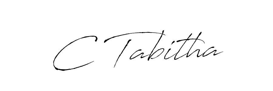 if you are searching for the best signature style for your name C Tabitha. so please give up your signature search. here we have designed multiple signature styles  using Antro_Vectra. C Tabitha signature style 6 images and pictures png