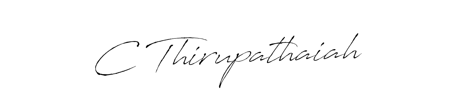 You can use this online signature creator to create a handwritten signature for the name C Thirupathaiah. This is the best online autograph maker. C Thirupathaiah signature style 6 images and pictures png