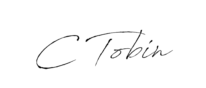 Also You can easily find your signature by using the search form. We will create C Tobin name handwritten signature images for you free of cost using Antro_Vectra sign style. C Tobin signature style 6 images and pictures png