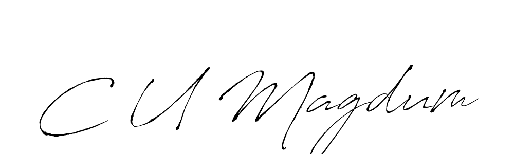 Also You can easily find your signature by using the search form. We will create C U Magdum name handwritten signature images for you free of cost using Antro_Vectra sign style. C U Magdum signature style 6 images and pictures png