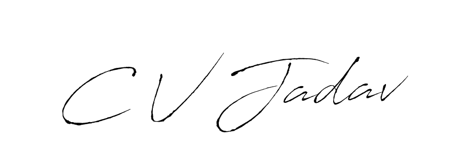 It looks lik you need a new signature style for name C V Jadav. Design unique handwritten (Antro_Vectra) signature with our free signature maker in just a few clicks. C V Jadav signature style 6 images and pictures png