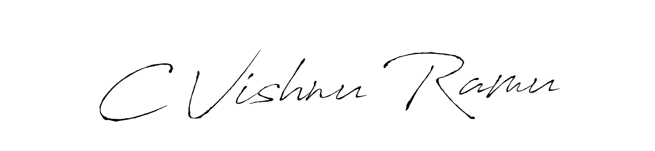 Similarly Antro_Vectra is the best handwritten signature design. Signature creator online .You can use it as an online autograph creator for name C Vishnu Ramu. C Vishnu Ramu signature style 6 images and pictures png