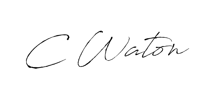Here are the top 10 professional signature styles for the name C Waton. These are the best autograph styles you can use for your name. C Waton signature style 6 images and pictures png