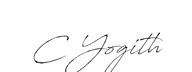 if you are searching for the best signature style for your name C Yogith. so please give up your signature search. here we have designed multiple signature styles  using Antro_Vectra. C Yogith signature style 6 images and pictures png