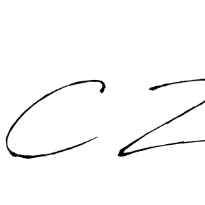 It looks lik you need a new signature style for name C Z. Design unique handwritten (Antro_Vectra) signature with our free signature maker in just a few clicks. C Z signature style 6 images and pictures png