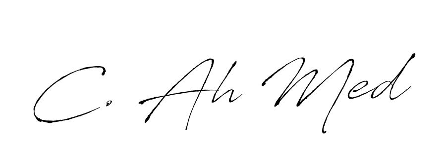 See photos of C. Ah Med official signature by Spectra . Check more albums & portfolios. Read reviews & check more about Antro_Vectra font. C. Ah Med signature style 6 images and pictures png