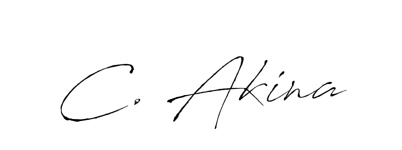 Similarly Antro_Vectra is the best handwritten signature design. Signature creator online .You can use it as an online autograph creator for name C. Akina. C. Akina signature style 6 images and pictures png