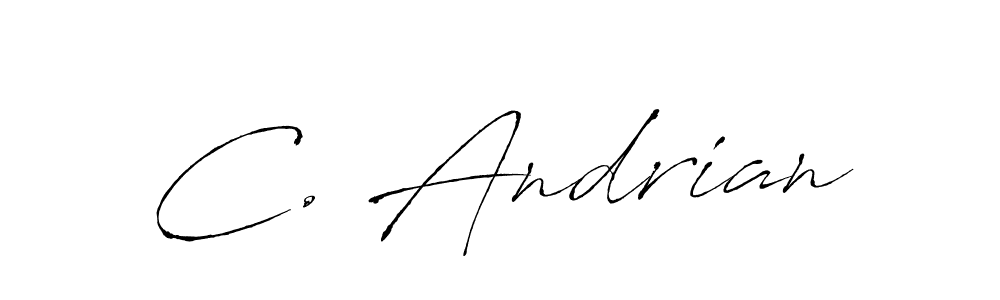 Once you've used our free online signature maker to create your best signature Antro_Vectra style, it's time to enjoy all of the benefits that C. Andrian name signing documents. C. Andrian signature style 6 images and pictures png