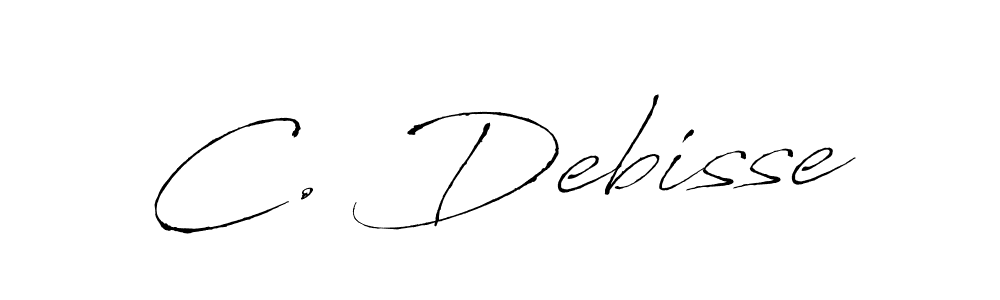 Similarly Antro_Vectra is the best handwritten signature design. Signature creator online .You can use it as an online autograph creator for name C. Debisse. C. Debisse signature style 6 images and pictures png