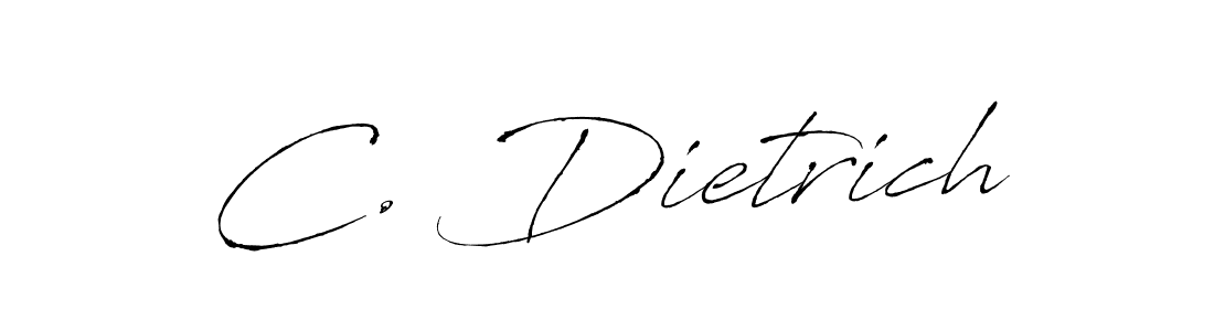 How to make C. Dietrich signature? Antro_Vectra is a professional autograph style. Create handwritten signature for C. Dietrich name. C. Dietrich signature style 6 images and pictures png