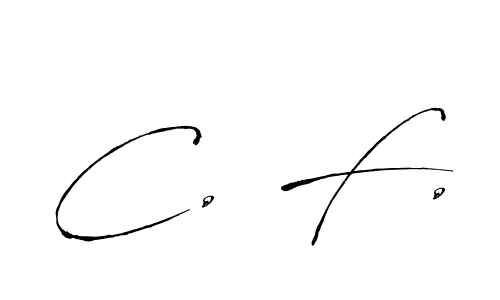 Use a signature maker to create a handwritten signature online. With this signature software, you can design (Antro_Vectra) your own signature for name C. F.. C. F. signature style 6 images and pictures png