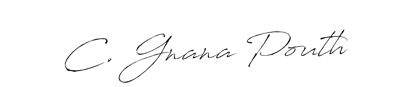 Also You can easily find your signature by using the search form. We will create C. Gnana Pouth name handwritten signature images for you free of cost using Antro_Vectra sign style. C. Gnana Pouth signature style 6 images and pictures png