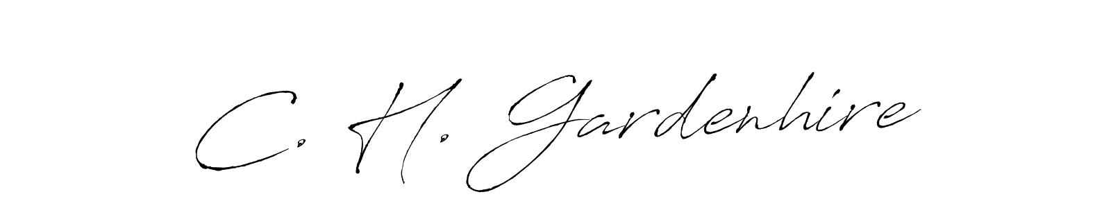 The best way (Antro_Vectra) to make a short signature is to pick only two or three words in your name. The name C. H. Gardenhire include a total of six letters. For converting this name. C. H. Gardenhire signature style 6 images and pictures png