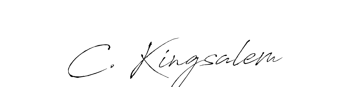 You can use this online signature creator to create a handwritten signature for the name C. Kingsalem. This is the best online autograph maker. C. Kingsalem signature style 6 images and pictures png