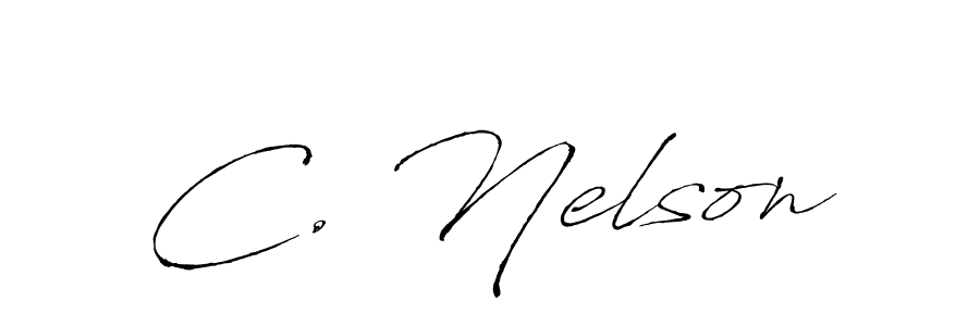 Create a beautiful signature design for name C. Nelson. With this signature (Antro_Vectra) fonts, you can make a handwritten signature for free. C. Nelson signature style 6 images and pictures png