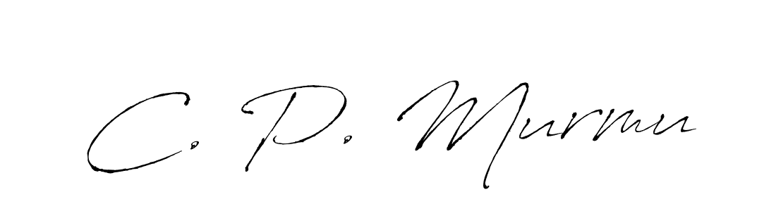 How to make C. P. Murmu signature? Antro_Vectra is a professional autograph style. Create handwritten signature for C. P. Murmu name. C. P. Murmu signature style 6 images and pictures png