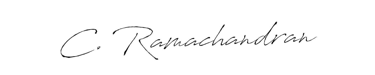 Use a signature maker to create a handwritten signature online. With this signature software, you can design (Antro_Vectra) your own signature for name C. Ramachandran. C. Ramachandran signature style 6 images and pictures png