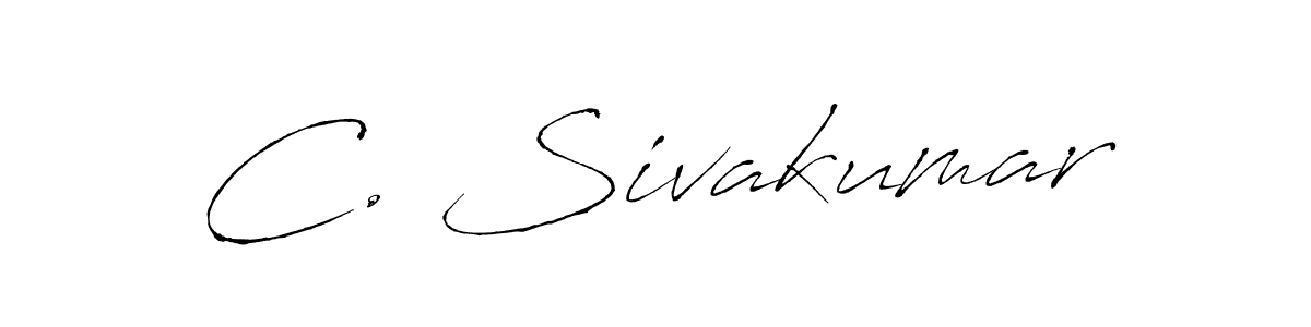 Similarly Antro_Vectra is the best handwritten signature design. Signature creator online .You can use it as an online autograph creator for name C. Sivakumar. C. Sivakumar signature style 6 images and pictures png