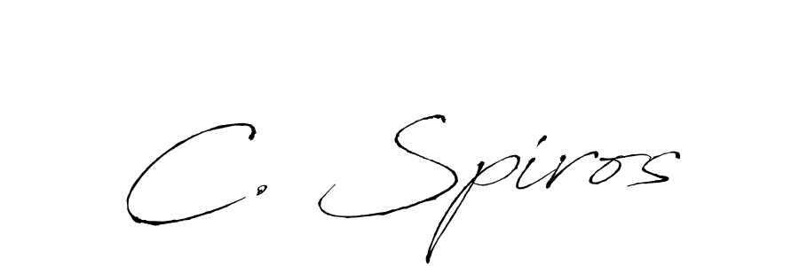 Make a short C. Spiros signature style. Manage your documents anywhere anytime using Antro_Vectra. Create and add eSignatures, submit forms, share and send files easily. C. Spiros signature style 6 images and pictures png