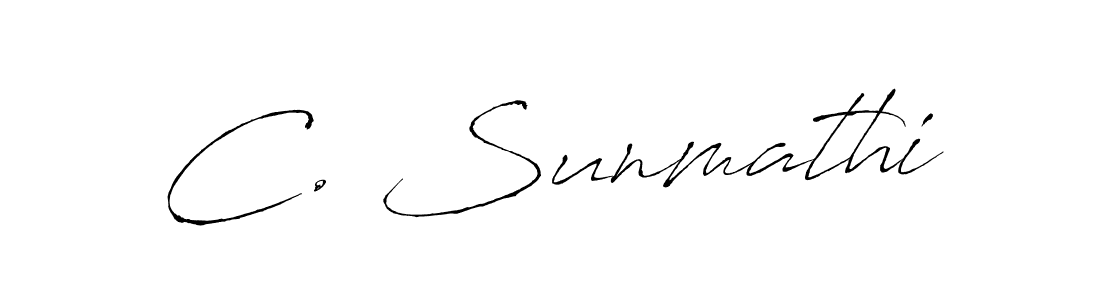 Best and Professional Signature Style for C. Sunmathi. Antro_Vectra Best Signature Style Collection. C. Sunmathi signature style 6 images and pictures png