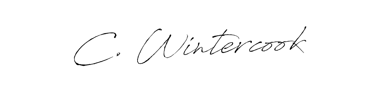 You can use this online signature creator to create a handwritten signature for the name C. Wintercook. This is the best online autograph maker. C. Wintercook signature style 6 images and pictures png