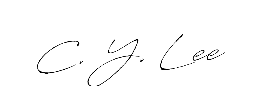 It looks lik you need a new signature style for name C. Y. Lee. Design unique handwritten (Antro_Vectra) signature with our free signature maker in just a few clicks. C. Y. Lee signature style 6 images and pictures png