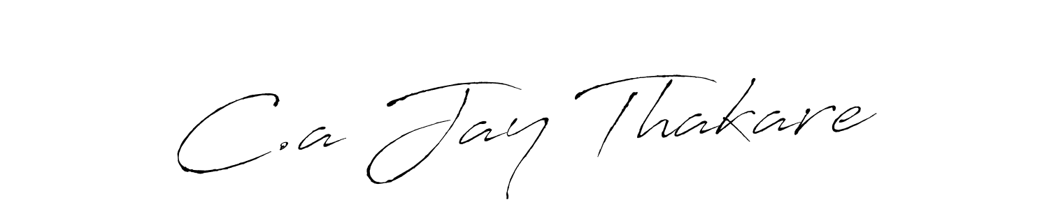 Once you've used our free online signature maker to create your best signature Antro_Vectra style, it's time to enjoy all of the benefits that C.a Jay Thakare name signing documents. C.a Jay Thakare signature style 6 images and pictures png