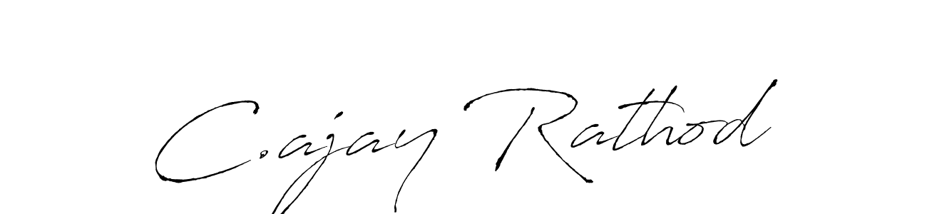 Also we have C.ajay Rathod name is the best signature style. Create professional handwritten signature collection using Antro_Vectra autograph style. C.ajay Rathod signature style 6 images and pictures png