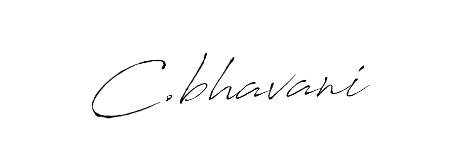 C.bhavani stylish signature style. Best Handwritten Sign (Antro_Vectra) for my name. Handwritten Signature Collection Ideas for my name C.bhavani. C.bhavani signature style 6 images and pictures png