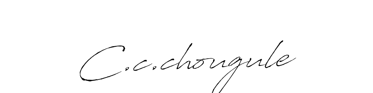 How to make C.c.chougule name signature. Use Antro_Vectra style for creating short signs online. This is the latest handwritten sign. C.c.chougule signature style 6 images and pictures png