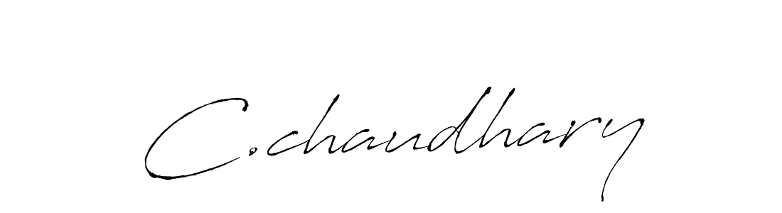 You should practise on your own different ways (Antro_Vectra) to write your name (C.chaudhary) in signature. don't let someone else do it for you. C.chaudhary signature style 6 images and pictures png