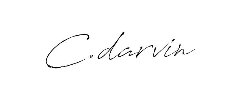 Antro_Vectra is a professional signature style that is perfect for those who want to add a touch of class to their signature. It is also a great choice for those who want to make their signature more unique. Get C.darvin name to fancy signature for free. C.darvin signature style 6 images and pictures png