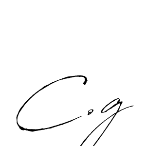 You should practise on your own different ways (Antro_Vectra) to write your name (C.g) in signature. don't let someone else do it for you. C.g signature style 6 images and pictures png