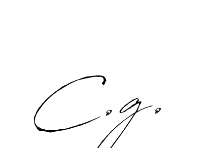 Similarly Antro_Vectra is the best handwritten signature design. Signature creator online .You can use it as an online autograph creator for name C.g.. C.g. signature style 6 images and pictures png