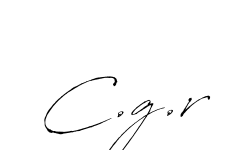 How to make C.g.r name signature. Use Antro_Vectra style for creating short signs online. This is the latest handwritten sign. C.g.r signature style 6 images and pictures png