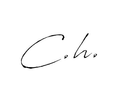 It looks lik you need a new signature style for name C.h.. Design unique handwritten (Antro_Vectra) signature with our free signature maker in just a few clicks. C.h. signature style 6 images and pictures png