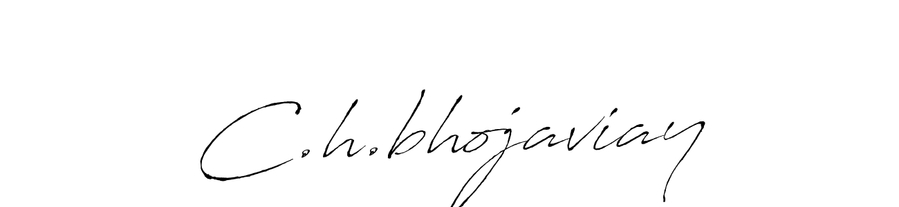 Also we have C.h.bhojaviay name is the best signature style. Create professional handwritten signature collection using Antro_Vectra autograph style. C.h.bhojaviay signature style 6 images and pictures png