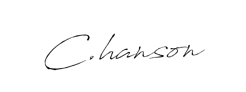 How to make C.hanson name signature. Use Antro_Vectra style for creating short signs online. This is the latest handwritten sign. C.hanson signature style 6 images and pictures png