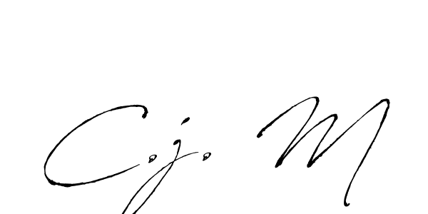 if you are searching for the best signature style for your name C.j. M. so please give up your signature search. here we have designed multiple signature styles  using Antro_Vectra. C.j. M signature style 6 images and pictures png