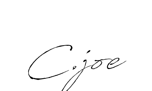 You should practise on your own different ways (Antro_Vectra) to write your name (C.joe) in signature. don't let someone else do it for you. C.joe signature style 6 images and pictures png