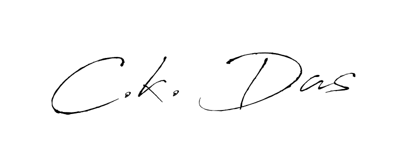 How to make C.k. Das name signature. Use Antro_Vectra style for creating short signs online. This is the latest handwritten sign. C.k. Das signature style 6 images and pictures png