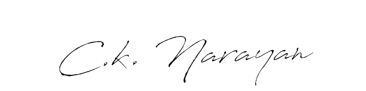 Antro_Vectra is a professional signature style that is perfect for those who want to add a touch of class to their signature. It is also a great choice for those who want to make their signature more unique. Get C.k. Narayan name to fancy signature for free. C.k. Narayan signature style 6 images and pictures png