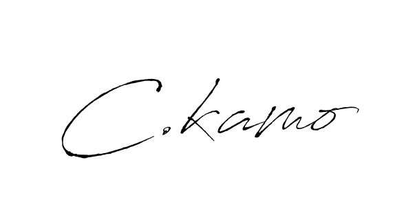 You can use this online signature creator to create a handwritten signature for the name C.kamo. This is the best online autograph maker. C.kamo signature style 6 images and pictures png