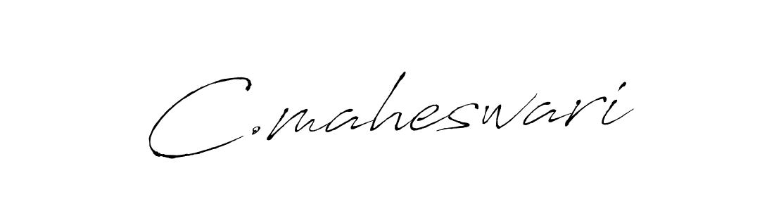 if you are searching for the best signature style for your name C.maheswari. so please give up your signature search. here we have designed multiple signature styles  using Antro_Vectra. C.maheswari signature style 6 images and pictures png