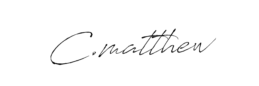 Antro_Vectra is a professional signature style that is perfect for those who want to add a touch of class to their signature. It is also a great choice for those who want to make their signature more unique. Get C.matthew name to fancy signature for free. C.matthew signature style 6 images and pictures png