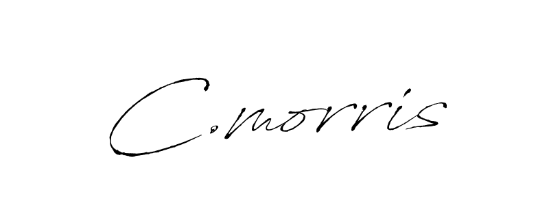 Make a beautiful signature design for name C.morris. With this signature (Antro_Vectra) style, you can create a handwritten signature for free. C.morris signature style 6 images and pictures png